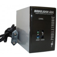Modulador Ágil VHF/UHF/CATV/CFTV - Proeletronic